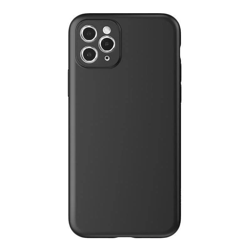 Mykt etui for Xiaomi Redmi 11A / Poco C55 / Redmi 12C tynt silikonveske svart
