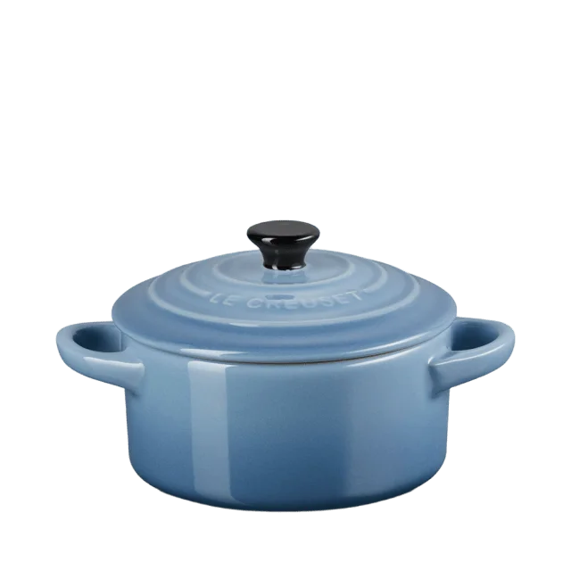 Le Creuset Minigryta stengods 10 cm Chambray Skålar Blå 0,25L /