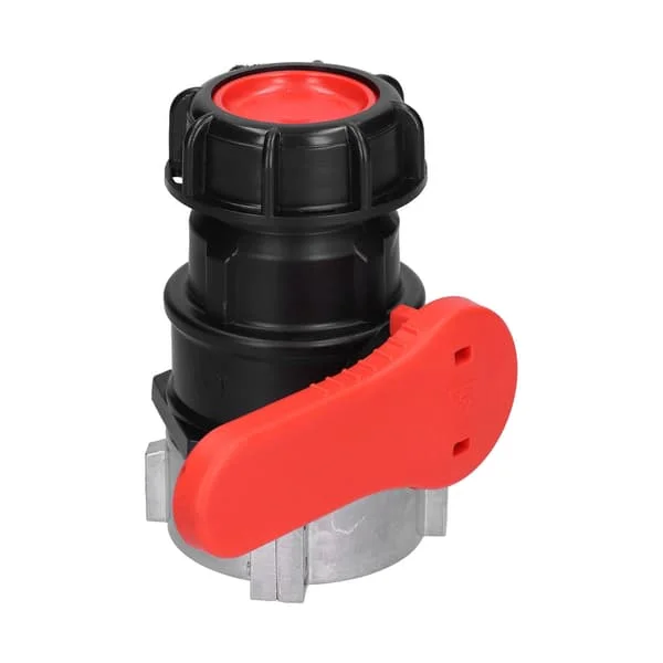 IBC Adapter Kulventil Tank Ersättning Dräneringsslang Beslag DN50 75mm Trädgårdskran Tillbehör