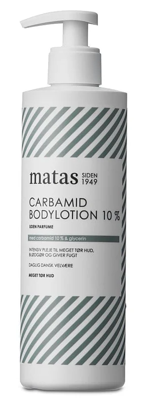 Matas Striber Carbamid Bodylotion 10% Uden Parfume 400 ml, Hudpleje, Kropspleje, Bodylotion