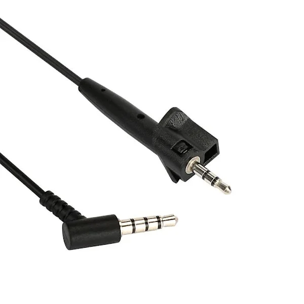Erstatningskabel fjernkontroll og mikrofon for BOSE-Around Ear AE2 AE2i AE2w hodetelefoner svart