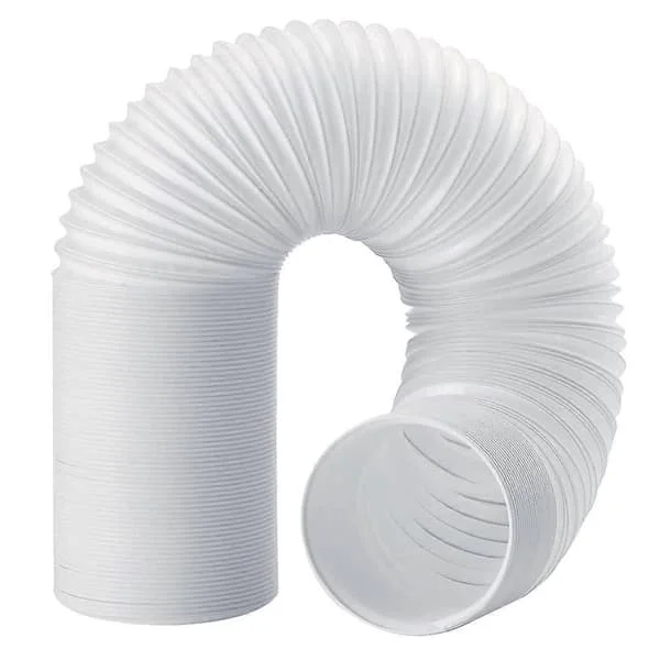 Exhaust Hose 130 mm, Exhaust Hose for Air Conditioning, PVC Hose, Air Conditioning Pipe, Ventilation Hose, Retractable 2 M