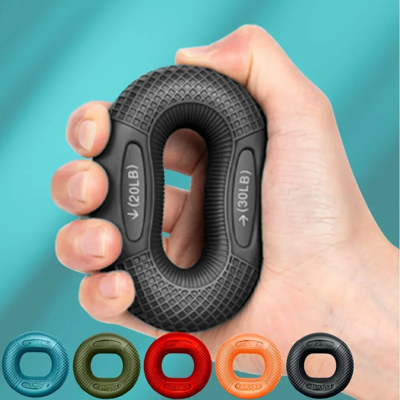 AliExpress - Silikon Finger Greifer Ring Hand Muskel Stärker Ring Handgelenk Finger Trainer Übung Karpaltunnelsyndrom Expander Workout Fitness Gerät