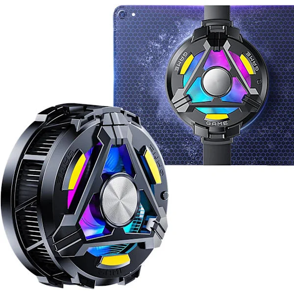 iPad Cooler, Phone Cooler, Magnetic Tablet Cooler, 25W Tablet Cooler, Mobile Phone Cooling for Gaming, Watching Videos, TikTok Live Streaming