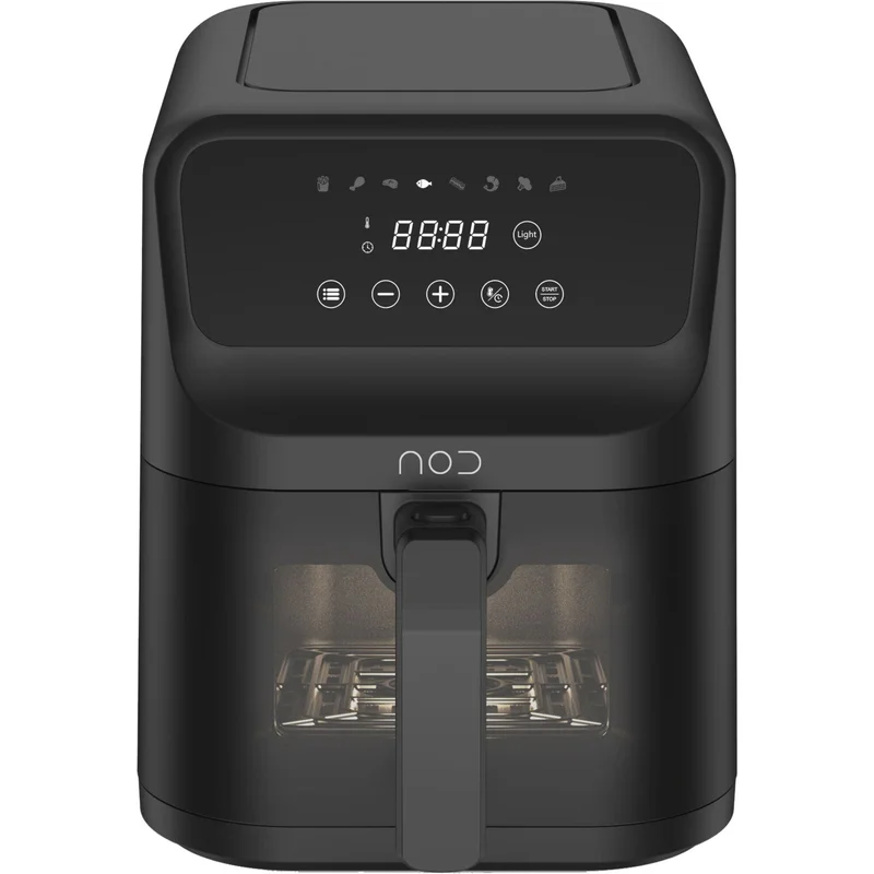 Nod XL Slim Airfryer 5L med vindue - Sort | KitchenOne