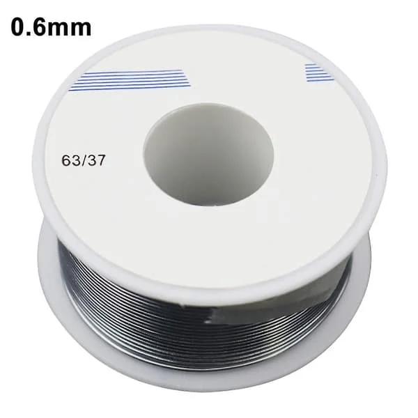 100g 0,6/0,8/1,0/1,2/1,8mm 63/37 Kolofoniumkärna Lödtenn Tenn Tråd Rulle [dB}