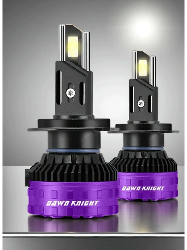 AliExpress - DAWN KNIGHT H11 H7 H4 ampoules de phares LED P7 PLUS 140W puissant 6000K 4300K LED HB3 HB4 lampes LED 12V 2 pièces