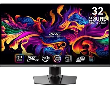 MSI MPG 321URX QD-OLED - Fyndvara - 32tum QD-OLED-skärm med AMD FreeSync Premium Pro