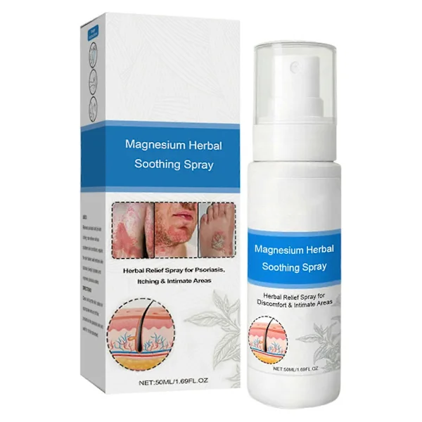 Magnesium Oil Spray for Psoriasis, Dandruff-Free, Light Redness Spray for All Skin Types (1 pc)