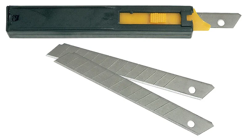 Ironside 127052 Knivblad för brytbladskniv, 10-pack 9 mm, Handverktyg