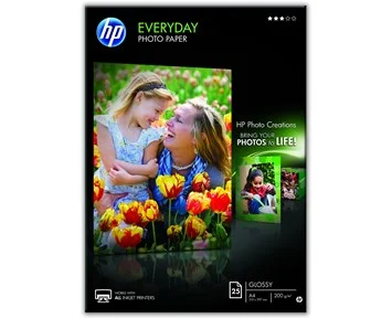 HP A4 Everyday glättat fotopapper - Blankt fotopapper A4 (Q5451A)
