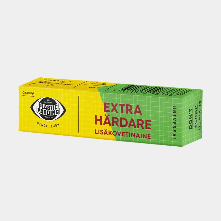 Extra härdare Plastic Padding, 15 gram, passar till Plastic Padding spackel