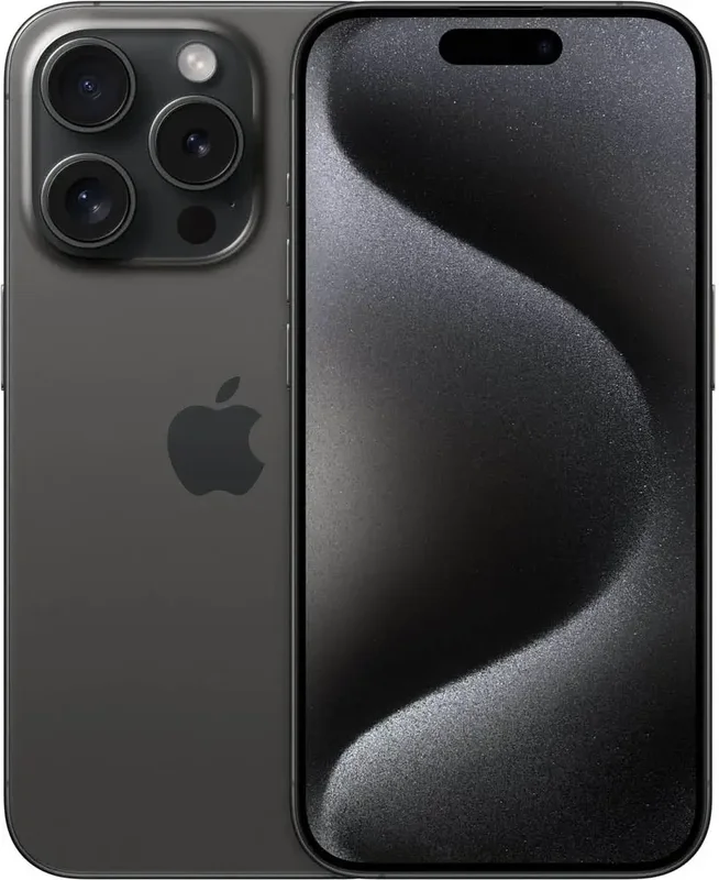 Apple iPhone 15 Pro Max - Black Titanium - 256 GB - Refurbished - Refurbished iPhone 15 Pro Max 256GB