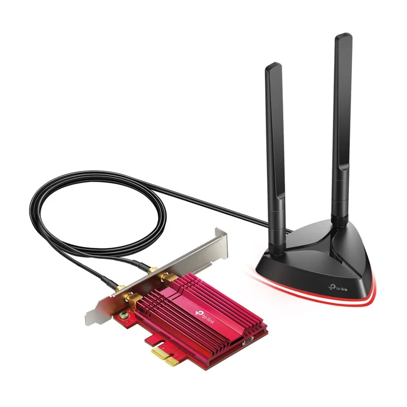 TP-Link Archer TX3000E WiFi 6-adapter / PCIe-nettverkskort med Bluetooth 5.0 / AX3000-adapter for PC