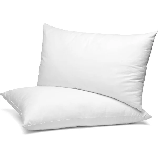 Kuddar 2-pack, Mjukt Stöd Återstuds Hotellkvalitet Extra Mjuk Fyllning Sängkuddar Designade för Mage-, Sido- och Ryggsovare, Kroppskuddar