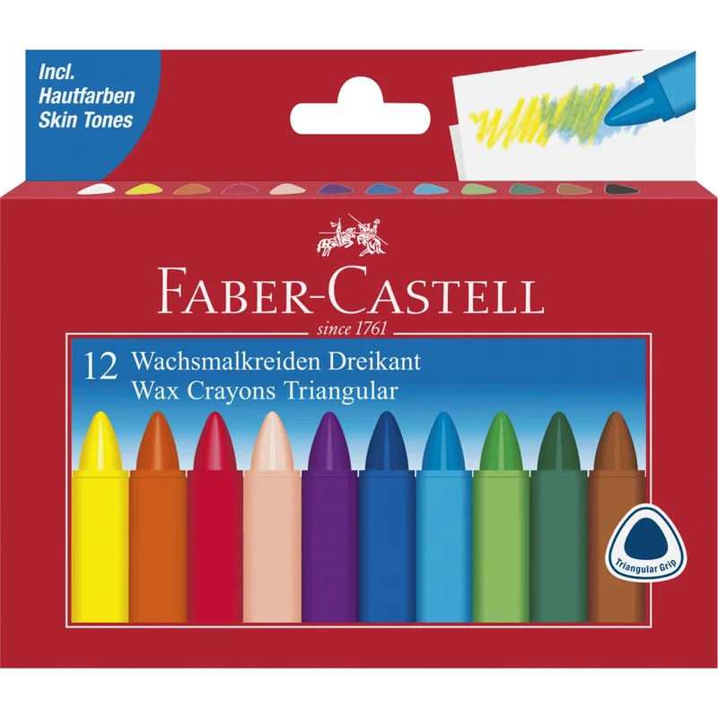 Faber-Castell Vahaliidut 12-setti (3 vuota+)