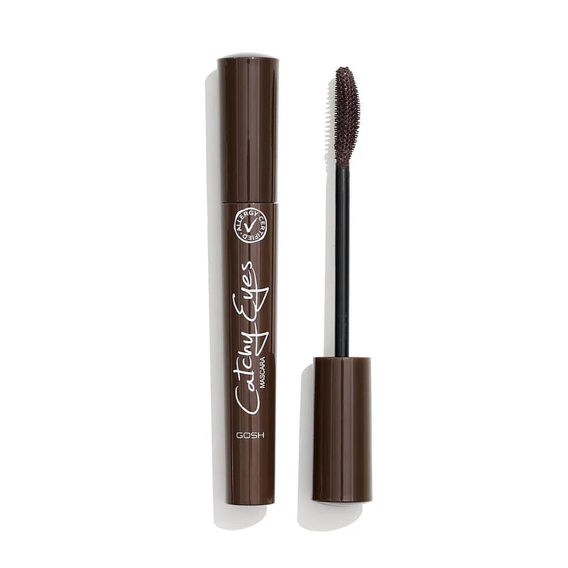 3 for 2 - Gosh Copenhagen Catchy Eyes Mascara Allergy Certified 002 Brown, Makeup, Øjne, Mascara