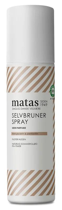 Spar 25% • Køb 2, Matas Striber Selvbruner Spray Uden Parfume 150 ml, Hudpleje, Solcreme & Solpleje, Selvbruner