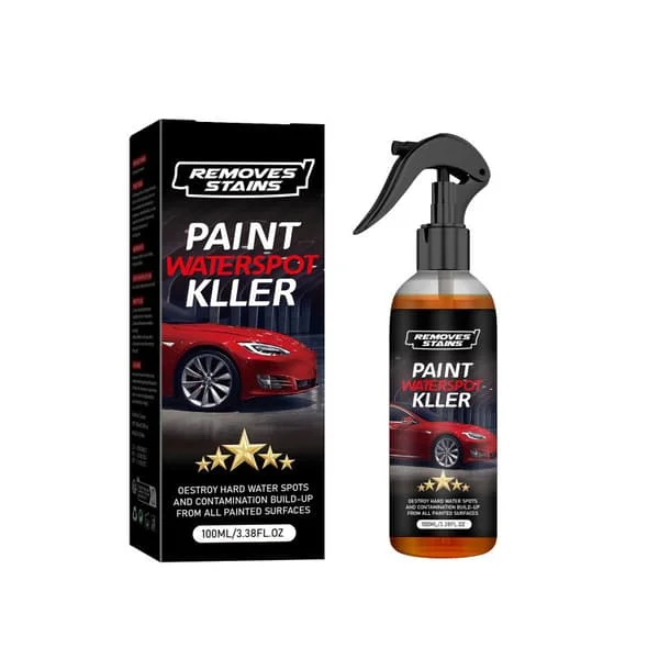 Keramisk lackförsegling bilspray multifunktionell polerings- och rengöringsmedel billackfläckborttagare 100 ml