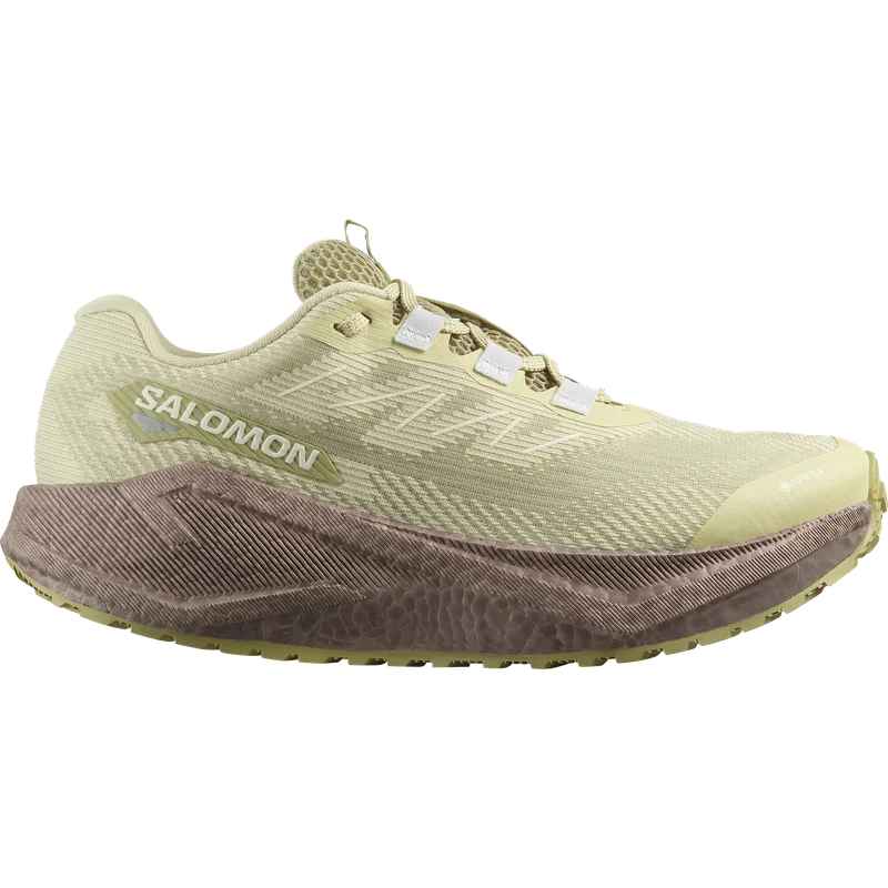 Salomon - Hardloopschoenen voor gravel Schoenen Aero Blaze 3 Grvl GTX W - Green Haze / Iron