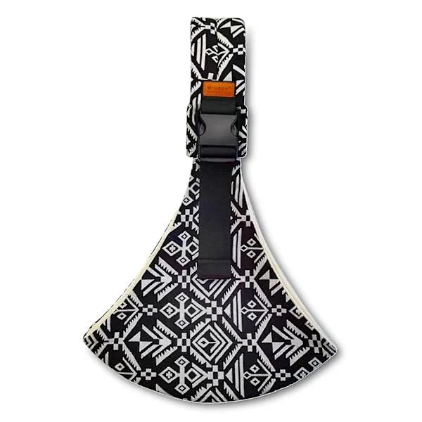 Wildride Toddler Carrier - 2024 Ny Baby Sling Carrier Nyfødt til Småbarn, Justerbar Baby Carrier Sling, Bærer 4,5-27 kg (Svart Seilbåt)-XF17-
