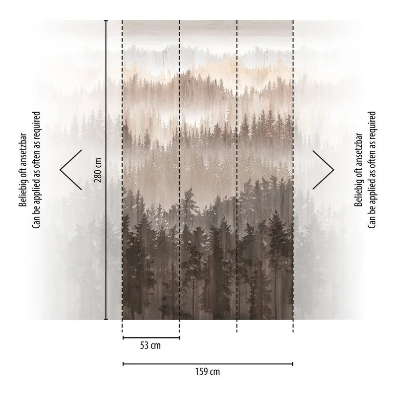 Living Walls Tapet, Metropolitan Stories III 391812 , L, Brun/beige, Färg & tapeter