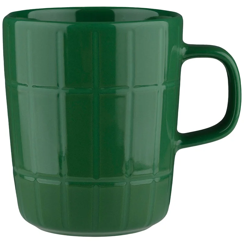 Marimekko Tiiliskivi muki 2,5 dl, musta/valkoinen