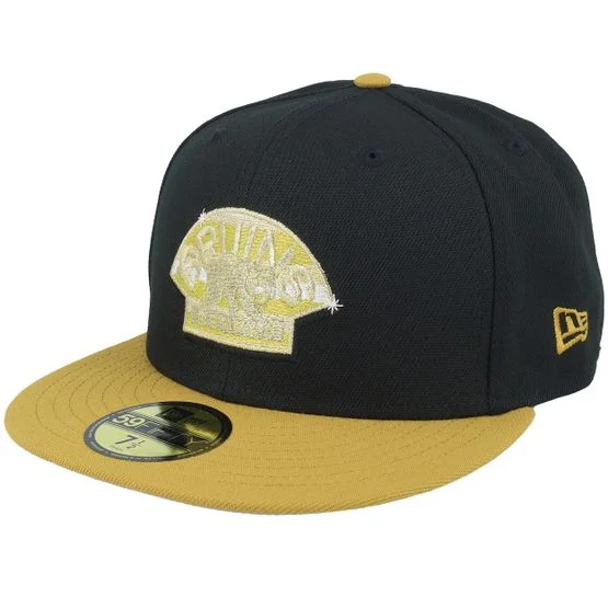 New Era - NHL Sort fitted Kasket - Boston Bruins 59FIFTY Day Black/Gold Yellow Fitted @ Hatstore