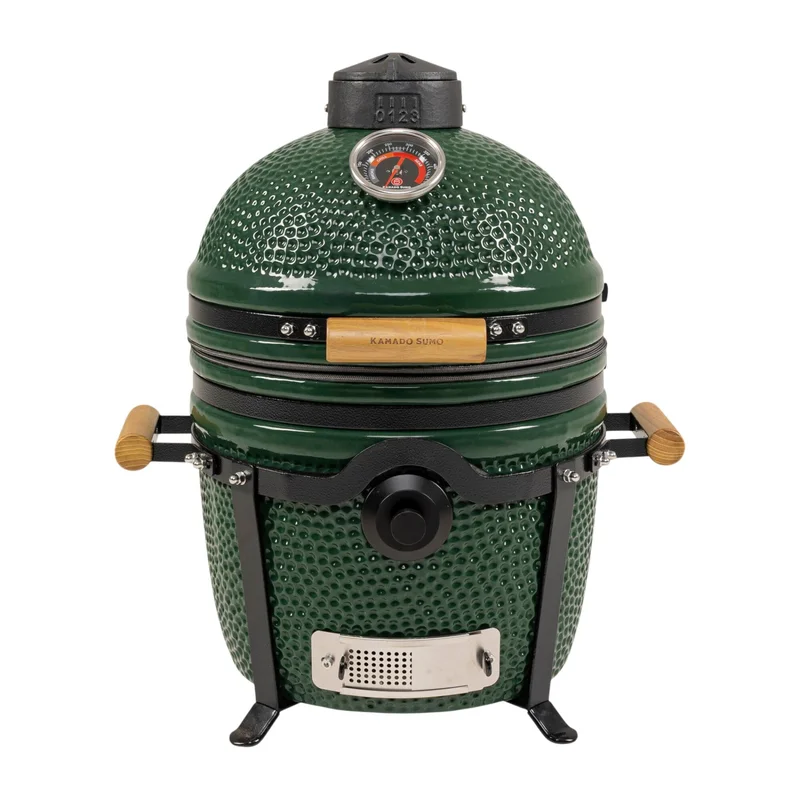 Kamado sumo Classic Junior Gen 2 kamado-grill 34 cm, grøn | KitchenOne