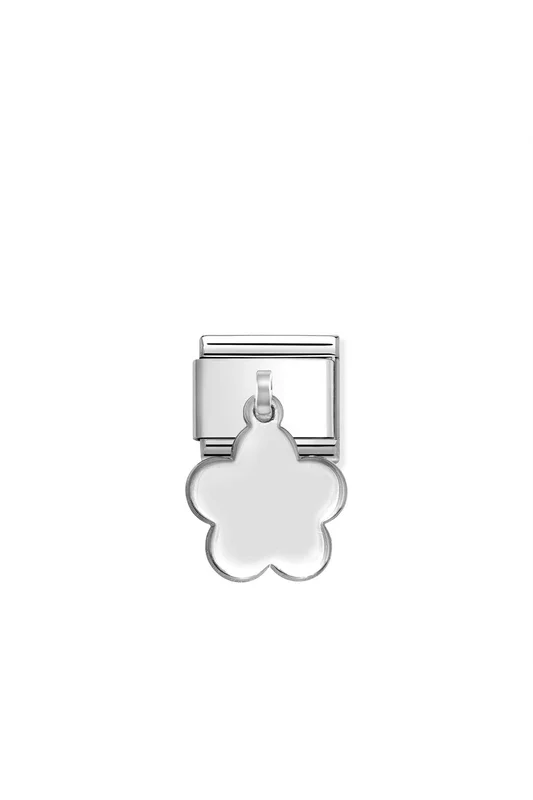 CHARMS 925 Sterling Silver Flower Pendant