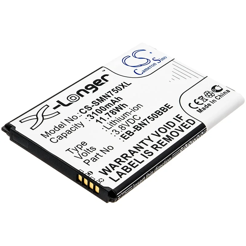 Batteri for SmartPhone, Mobil for Samsung Galaxy Note 3 Neo, Galaxy Note 3 Mini og andre.