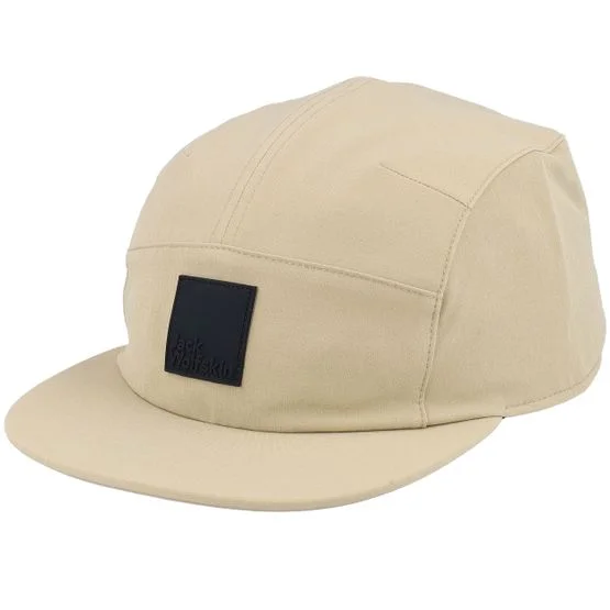 Jack Wolfskin - Mainkai Cap Sand Storm 5-Panel 5panel Beige Cap - @ Hatstore