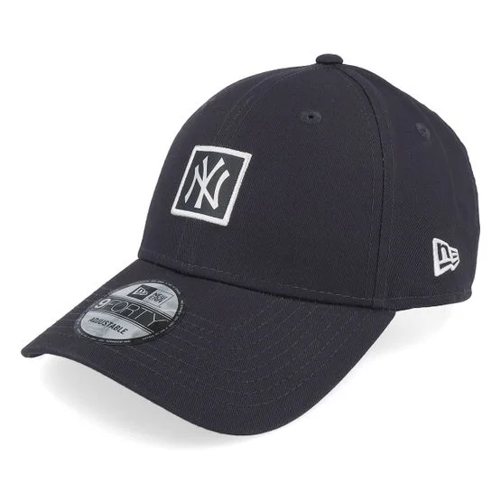 New Era - MLB Blau adjustable Cap - New York Yankees Metallic Patch 9FORTY Navy Adjustable @ Hatstore