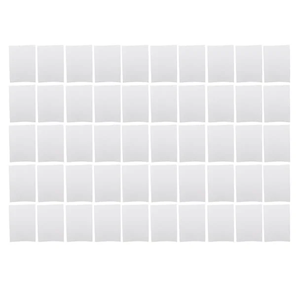 50 st A4 Laminatark Utskärbara Självhäftande Vattentäta Lamineringsfickor 30x21,4cm Kvicksand Stjärna