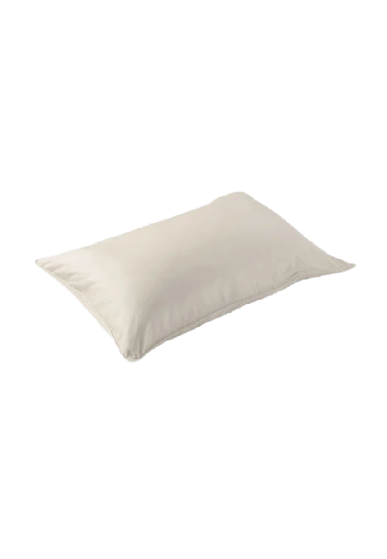 VIDE Enfärgat örngott i bambu 50x90 cm Sängkläder Beige ONESIZE