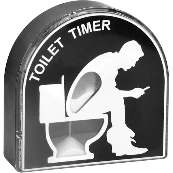 5 Minute Hourglass Toilet Hourglass Timer, Creative Toilet Stool Hourglass, Children's Brushing Timing Tool
