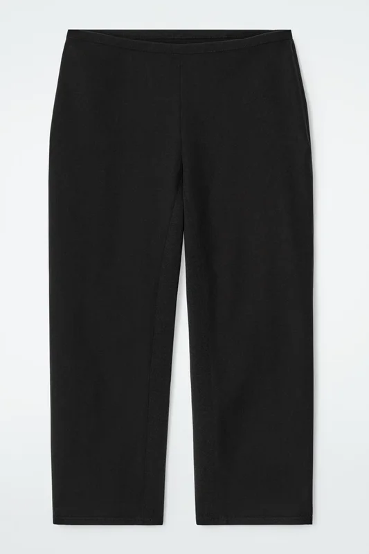 COS Women's Slim Capri Trousers in Black