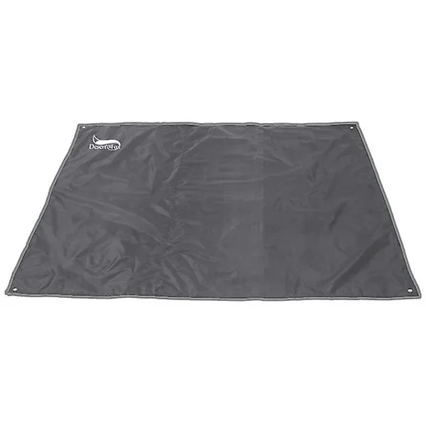 /EA/Vattentätt tältgolv presenning picknickmatta ultralätt ficktält fotavtryck strandpresenning med säck för camping vandring (210x150cm, grå)