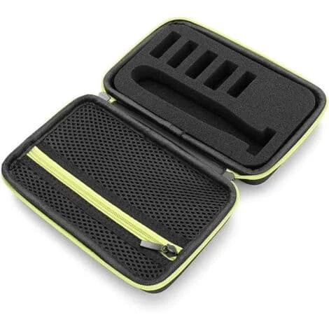 Hardt etui for Norelco OneBlade QP2520/90/70 Reiseetui Beskyttelsesetui Oppbevaringsveske En Norelco Blade