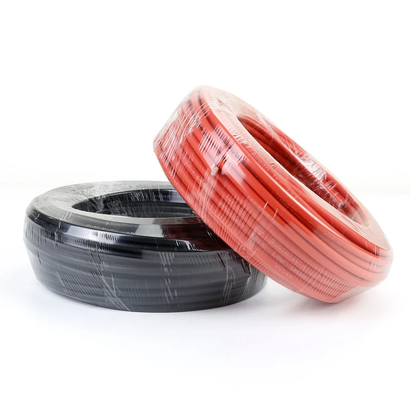 AliExpress - PowMr EU 100M 328FT Solar Power Cable 6mm² 10AWG Wire PV Photovoltaic Cable TUV Cable For PV Panels Connection Red Black Jacket