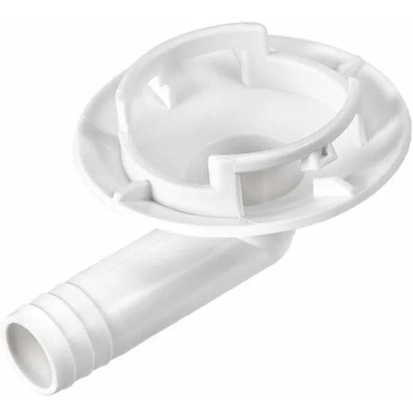 Luftkonditionering Avloppsrör Anslutningsvinkel Kondensavloppsmunstycke för Mini-Split Enheter och Fönster AC Enhetsdelar 40mm 1 Styck