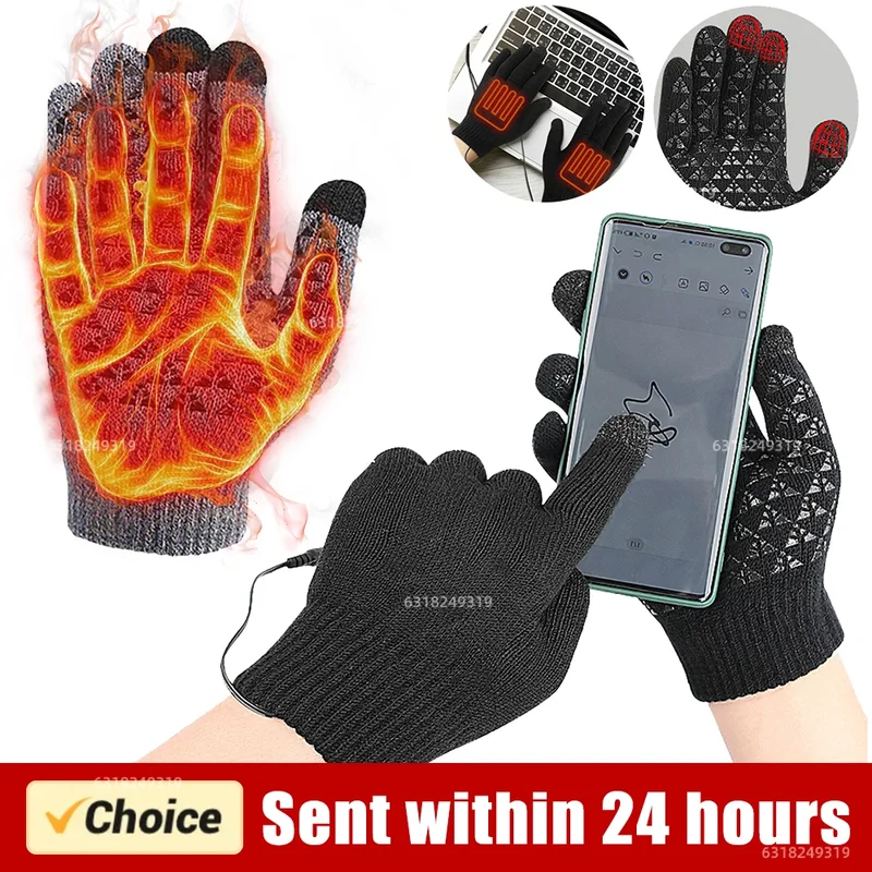 AliExpress - Elektrisch verwarmde handschoenen Winter warme handschoenen USB-touchscreenhandschoenen Motor Snowboard Fietsen Handwarmer voor 