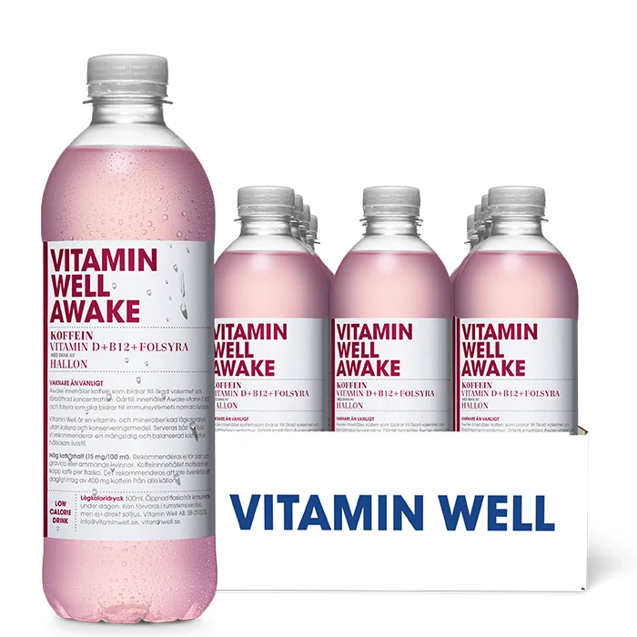 12 x Vitamin Well Vitamin juoma 500ml