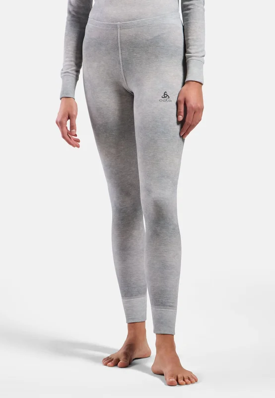 Odlo Active Warm X Pow Base Layer Tights für Damen, XS, grau