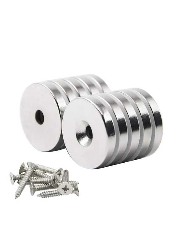 AliExpress - 20x3 loch 5mm Neodym Magnet 20mm X 3mm Loch 5mm NdFeB N42 Runde Super leistungsstarke Starke Permanent Magnetische Imanes Disc Für DIY