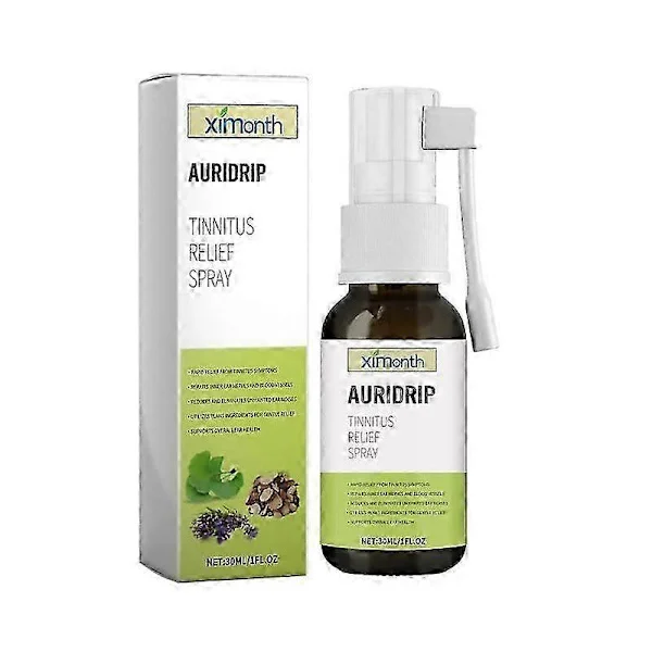 1-5x Tinnitus Relief Spray, Øre Tinnitus Sprays, Tinnitus Lindring til Ringende Ører, Øredråber til Tinnitus (1 stk)