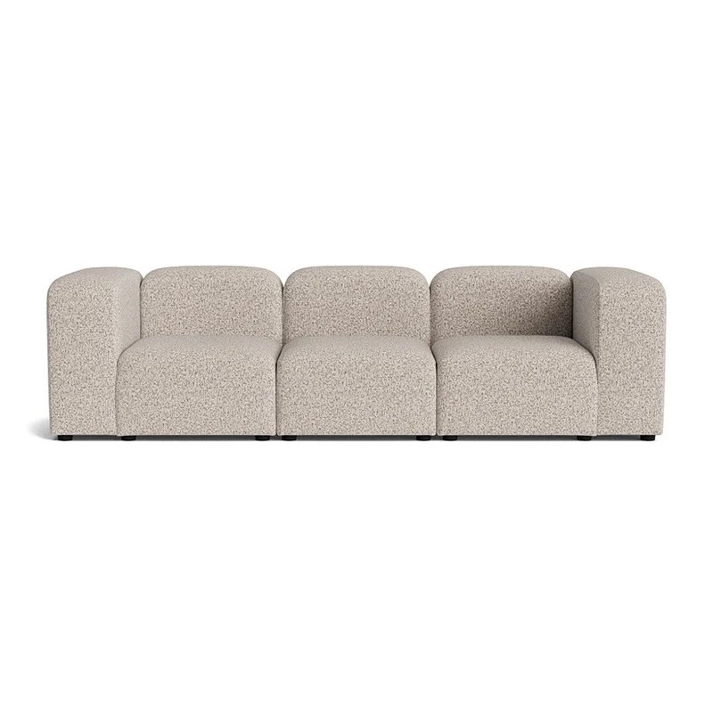 Milo 3 personers sofa - Puente Lys Greige - 270x100x72 - Sofa, 3 personers sofa
