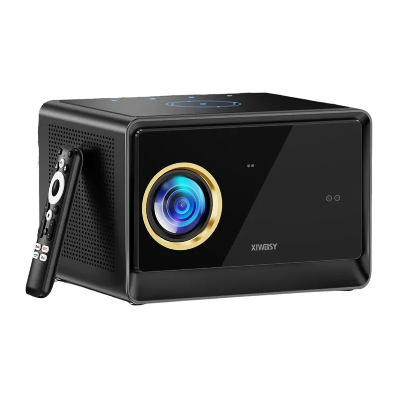 AliExpress - XIWBSY 4K Android 11.0 Google TV Projektor 4000ANSI Versiegelter Optischer Projektor mit Google Sprachassistent WiFi6 Heimprojektor
