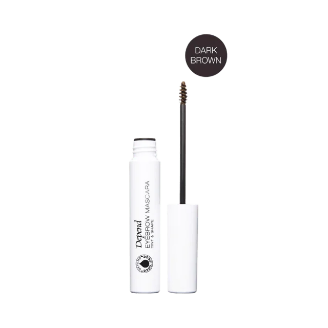 Depend Eyebrow Mascara Tint & Shape Ögonbryn Unisex Brun 1ST