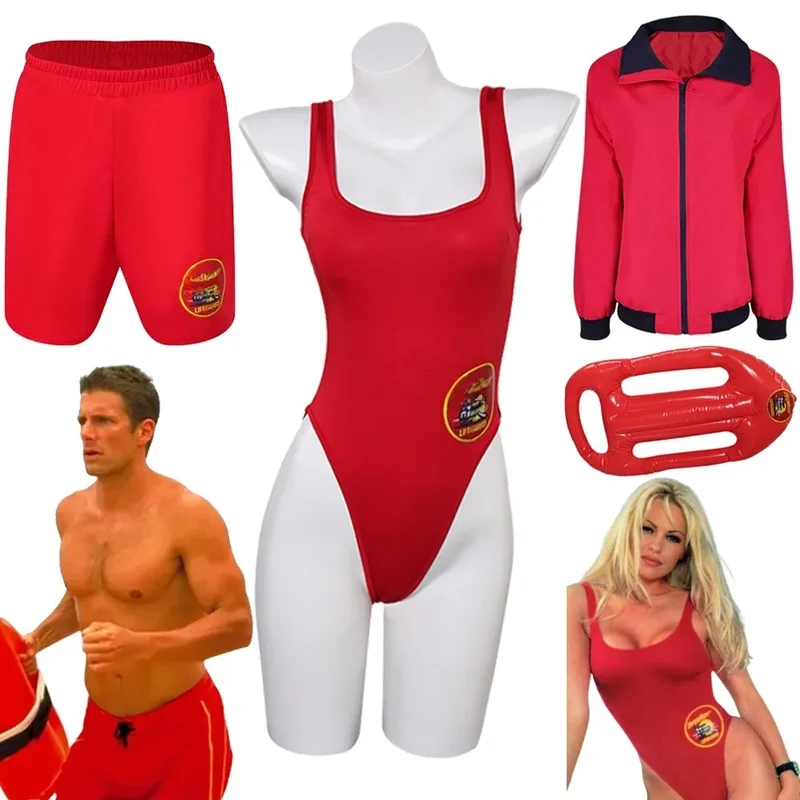 AliExpress - Film Baywatch Cosplay C.J. Parker Baywatch Cosplay Costume maillot de bain déguisement pour hommes adulte Halloween carnaval Costume